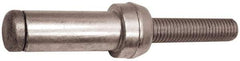 Marson - Button Head Steel Structural Blind Rivet - Steel Mandrel, 0.22" to 0.281" Grip, 0.38" Head Diam, 0.277" to 0.292" Hole Diam, 1/4" Body Diam - Americas Tooling