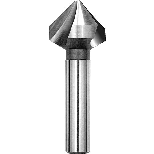 ‎5/16″ Size - 1/4″ Shank-90 Degree-HSSCo 3 Flute Countersink European - Exact Industrial Supply