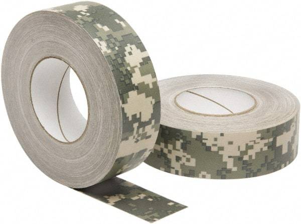 Ability One - 2-1/2" x 60 Yds Camouflage Duct Tape - 12 mil, Rubber Adhesive - Americas Tooling