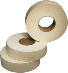 Ability One - 3" x 120 Yd Beige Rubber Adhesive Packaging Tape - Paper Backing, 2.2 mil Thick, Series Industrial Grade - Americas Tooling