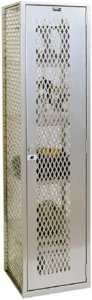 Hallowell - 1 Door, 1 Tier, Welded Locker - Americas Tooling