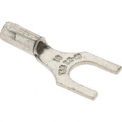 Value Collection - #10 Stud, 22 to 16 AWG Compatible, Noninsulated, Crimp Connection, Standard Fork Terminal - Americas Tooling