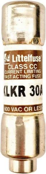 Value Collection - 600 VAC, 30 Amp, Fast-Acting Semiconductor/High Speed Fuse - 1-1/2" OAL, 200 (RMS Symmetrical) kA Rating, 13/32" Diam - Americas Tooling