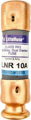 Value Collection - 125 VDC, 250 VAC, 10 Amp, Time Delay General Purpose Fuse - 2" OAL, 200 kA Rating, 9/16" Diam - Americas Tooling