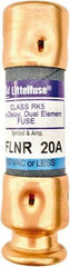 Value Collection - 125 VDC, 250 VAC, 20 Amp, Time Delay General Purpose Fuse - 2" OAL, 200 kA Rating, 9/16" Diam - Americas Tooling