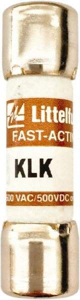 Value Collection - 600 VAC, 2.5 Amp, Fast-Acting Semiconductor/High Speed Fuse - 1-1/2" OAL, 100 at AC kA Rating, 13/32" Diam - Americas Tooling