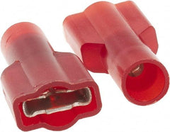 Value Collection - 22 to 18 AWG, Nylon, Fully Insulated, Female Wire Disconnect - 1/4" Wide Tab - Americas Tooling