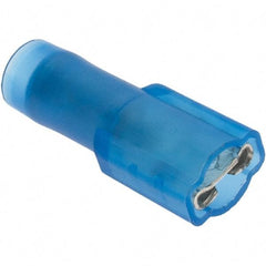 Value Collection - 16 to 14 AWG, Fully Insulated, Female Wire Disconnect - 3/16" Wide Tab, Blue, CSA Certified, UL Listed - Americas Tooling