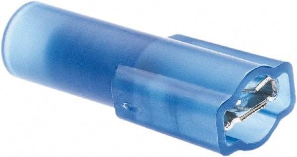 Value Collection - 16 to 14 AWG, Nylon, Fully Insulated, Female Wire Disconnect - 3/16" Wide Tab, Blue, CSA Certified, UL Listed - Americas Tooling