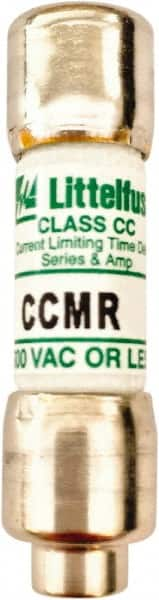 Littelfuse - 500 VDC, 600 VAC, 12 Amp, Time Delay General Purpose Fuse - Fuse Holder Mount, 38.1mm OAL, 20 at DC, 200 (RMS), 300 (Self-Certified) kA Rating, 10.3mm Diam - Americas Tooling