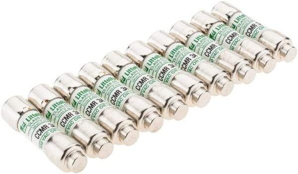 Value Collection - 300 VDC, 600 VAC, 3 Amp, Time Delay General Purpose Fuse - 300 at AC kA Rating - Americas Tooling