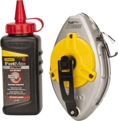 Stanley - 100' Long Chalk Reel - Red - Americas Tooling