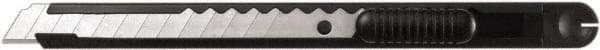 PHC - Snap Utility Knife - 9mm Blade, Black Metal Handle, 1 Blade Included - Americas Tooling