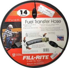 Tuthill - 1" ID x 1.45" OD x 14' OAL, NPT Petroleum Transfer Hose - -30 to 140°F - Americas Tooling