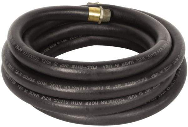 Tuthill - 3/4" ID x 3/4" OD x 20' OAL, NPT Petroleum Transfer Hose - -30 to 140°F - Americas Tooling