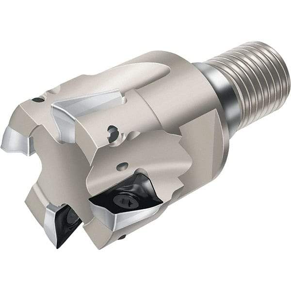 Walter - 50mm Cut Diam, 11.7mm Max Depth of Cut, Indexable Square Shoulder End Mill - Multiple Insert Styles, T45 Modular Connection, 90° Lead Angle, Through Coolant - Americas Tooling