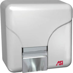 ASI-American Specialties, Inc. - 1800 Watt White Finish Electric Hand Dryer - 110/120 Volts, 15 Amps, 9-7/16" Wide x 9-41/64" High x 6-3/8" Deep - Americas Tooling