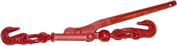 CM - 2,600 Lbs. Load Limit Lever Loadbinder - 1/4 Inch Max Chain Size, 3-3/4 Inch Take Up, Chain Grade 43 - Americas Tooling