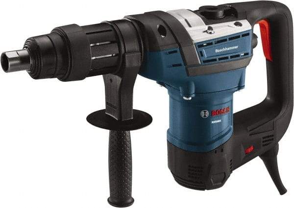 Bosch - 120 Volt 1-9/16" Keyless Chuck Electric Rotary Hammer - 0 to 3,600 BPM, 0 to 350 RPM - Americas Tooling