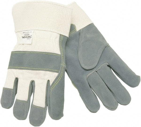 MCR Safety - Size XL (10) Leather Work Gloves - Uncoated, Paired - Americas Tooling