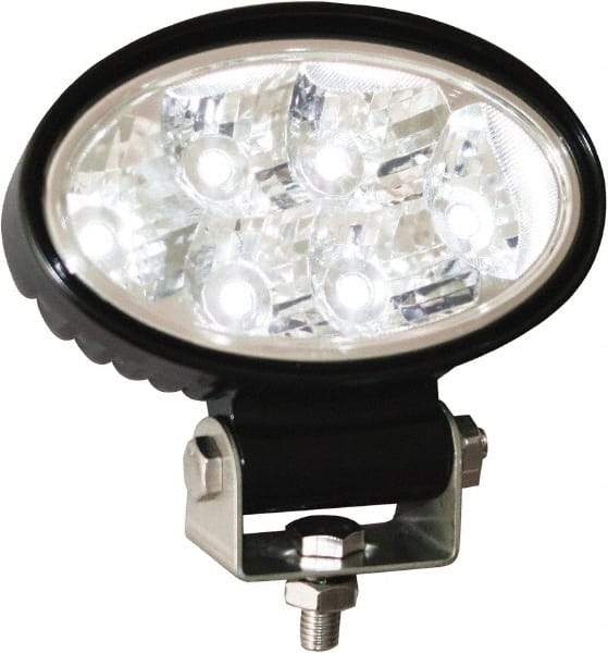 Buyers Products - 12 to 24 Volt, Clear Flood Beam Light - 1.5 Amps, 1,350 Lumens, 6 LED Lamp - Americas Tooling