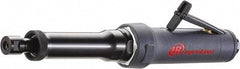 Ingersoll-Rand - 1/4" Collet, Straight Handle, Air Extended Length Die Grinder - 7,500 RPM, Rear Exhaust, 25 CFM, 1 hp, 90 psi - Americas Tooling