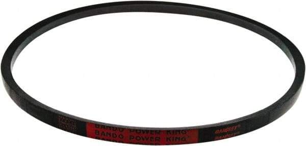 Bando - Section D, 1-1/4" Wide, 149" Outside Length, V-Belt - Rubber Compound, Black, Classic, No. D144 - Americas Tooling