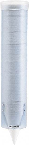 San Jamar - Portable Cooler Vinyl Cup Dispenser - Blue, Compatible with Universal Coolers - Americas Tooling