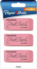 Paper Mate - Rectangle Rubber Eraser - Pink - Americas Tooling