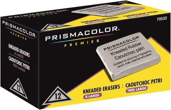 Prismacolor - Square Rubber Eraser - Gray - Americas Tooling