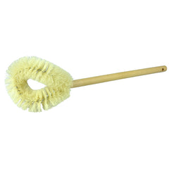 Toilet Bowl Brush, Professional, White Tampico Fill, Hardwood Handle - Americas Tooling