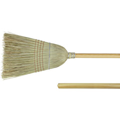 18″ - Corn & Fiber Medium Upright Broom - Americas Tooling