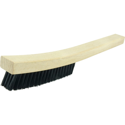 Plater's Brush, Nylon Fill, 4 × 19 Rows - Americas Tooling