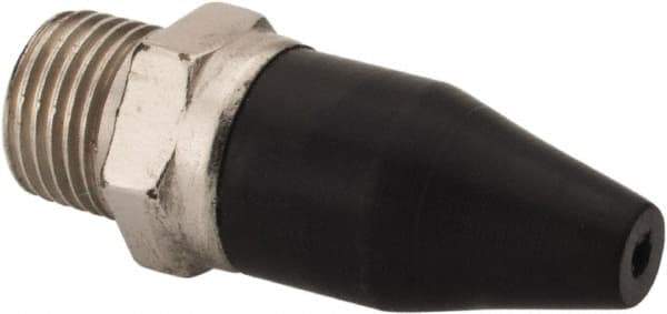 Value Collection - Blow Gun Non-Safety Nozzle - 1/8 NPSM, 1" Hose Length, Rubber - Americas Tooling