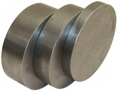 Made in USA - 5" Diam x 1" Long, 8620 Steel Round Rod - Hot Rolled, Annealed, Steel - Americas Tooling