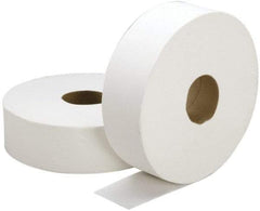 Ability One - 2,000' Roll Length x 3.7" Sheet Width, Jumbo Roll Toilet Tissue - 2 Ply, White, Recycled Fiber - Americas Tooling