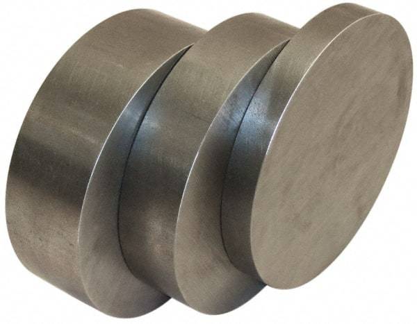 Value Collection - 5-1/2" Diam x 1/2" Long, 12L14 Steel Round Rod - Cold Finish, Mill, Steel - Americas Tooling