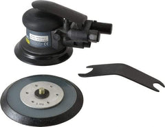 Ingersoll-Rand - 12,000 OPM, 15.8 CFM Air Consumption, Palm Air Orbital Sander - Round Pad, 1/4 NPT Inlet - Americas Tooling