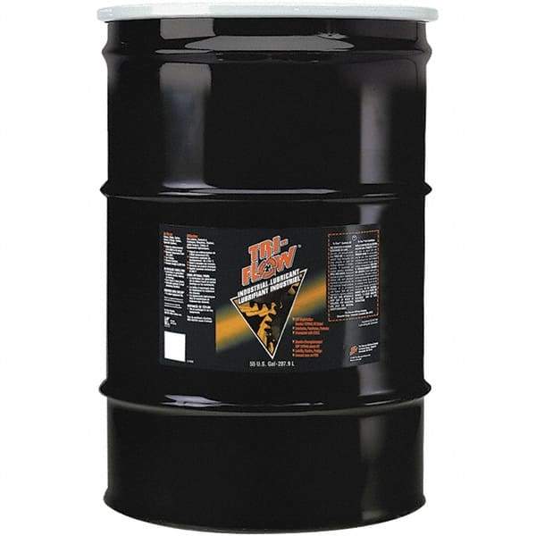 Tri-Flow - 55 Gal Drum Petroleum Lubricant - Brown, -60°F to 475°F - Americas Tooling