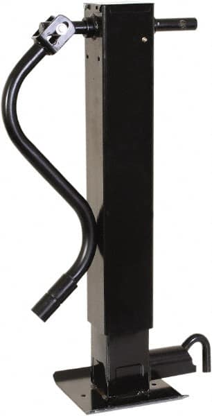 Buyers Products - Square Sidewind Trailer Jack - 12,000 Lb Load Capacity, 31 to 57" Service Height - Americas Tooling