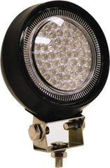 Buyers Products - 12 to 24 Volt, Clear Flood Beam Light - 3.0 Amps, 375 Lumens, 54 LED Lamp - Americas Tooling