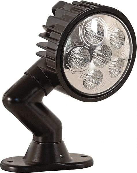 Buyers Products - 12 to 24 Volt, Clear LED Spotlight - 1.5 Amps, 1,350 Lumens, 6 LED Lamp - Americas Tooling