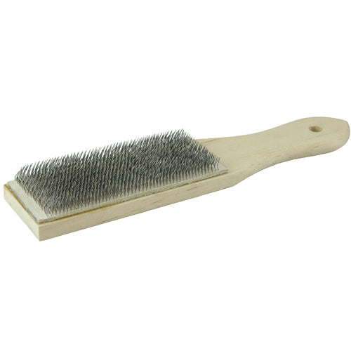 File Card Brush, .012 Steel Fill - Americas Tooling