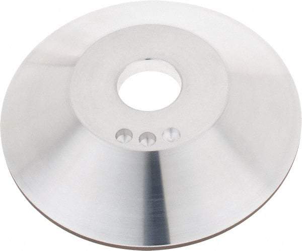 Tru-Maxx - 6" Diam, 1-1/4" Hole Size, 1" Overall Thickness, 180 Grit, Type 12A2, Tool & Cutter Grinding Wheel - Very Fine Grade, Diamond - Americas Tooling