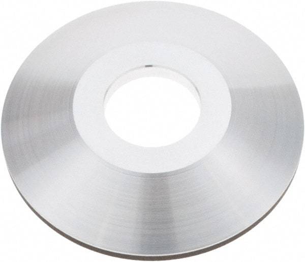 Tru-Maxx - 4" Diam, 1-1/4" Hole Size, 1" Overall Thickness, 180 Grit, Type 12A2, Tool & Cutter Grinding Wheel - Very Fine Grade, Diamond - Americas Tooling