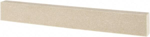 Tru-Maxx - 120 Grit Aluminum Oxide Rectangular Polishing Stone - Fine Grade, 1" Wide x 8" Long x 1/2" Thick - Americas Tooling