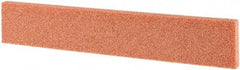 Tru-Maxx - 80 Grit Aluminum Oxide Rectangular Roughing Stone - Medium Grade, 1" Wide x 6" Long x 1/4" Thick - Americas Tooling