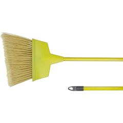 7 1/2' Plastic Angled Upright - Broom With Handle - Americas Tooling