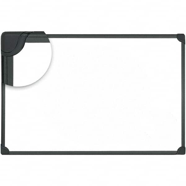 Universal One - 24" High x 36" Wide Magnetic Dry Erase Board - Lacquered Steel, Includes Accessory Tray/Rail & Mounting Kit - Americas Tooling