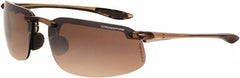 CrossFire - +2.5, Clear Lenses, Scratch Resistant, Frameless Magnifying Safety Glasses - UV Protection - Americas Tooling